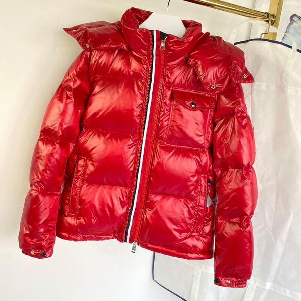 men nylon down short jacket shiny appliques rib sleeve wide-waisted parkas designer gentleman removed hood welt pocket zipper snap warm coat, Black
men nylon down short jacket shiny appliques rib sleeve wide-waisted parkas designer gentleman removed hood welt pocket zipper snap warm coat, Black