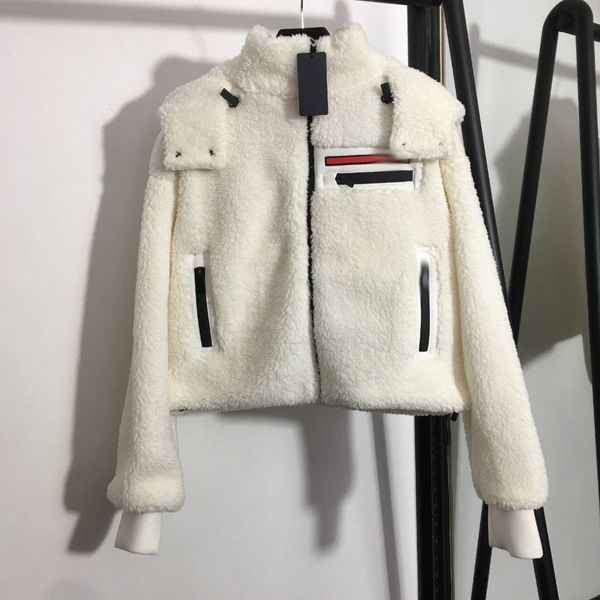 1111 2022 spring autumn brand same style stand collar lamb hair long sleeve coat white black womens clothes fashion meiyi, Black;brown
1111 2022 spring autumn brand same style stand collar lamb hair long sleeve coat white black womens clothes fashion meiyi, Black;brown