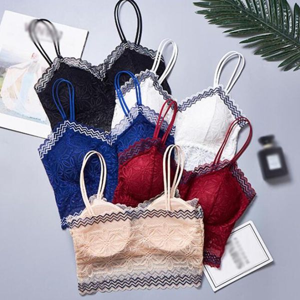 bras bra contrasting color lace beauty back womens soild fashion wrap chest underwear push up no trace brassiere, Red;black
bras bra contrasting color lace beauty back womens soild fashion wrap chest underwear push up no trace brassiere, Red;black