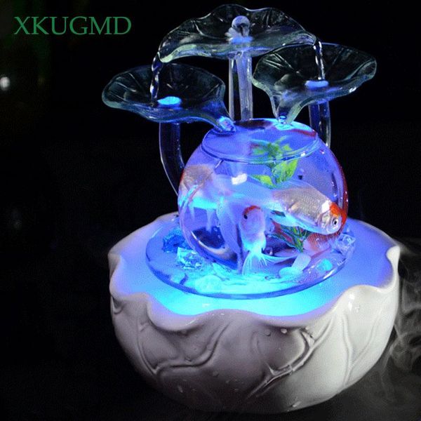 decorative objects & figurines ceramic flow water decoration humidifier home deskcolor change ornament accessories small-scale fish tank
decorative objects & figurines ceramic flow water decoration humidifier home deskcolor change ornament accessories small-scale fish tank