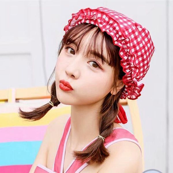 swimming caps korean style cap lovely plaid printed pattern colorful women all-match elastic outdoor sports accessories for holiday
swimming caps korean style cap lovely plaid printed pattern colorful women all-match elastic outdoor sports accessories for holiday