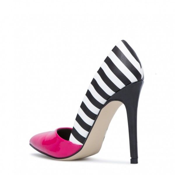 shoe slide over woman stripes printed color mixed bombs toe thin leap points high heel shoes party ladies summer wedding dressed in date, Black
shoe slide over woman stripes printed color mixed bombs toe thin leap points high heel shoes party ladies summer wedding dressed in date, Black