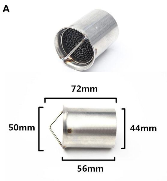 exhaust pipe universal 51mm flat-bottom catalyst db killer for motorcycle muffler noise sound eliminator moto modified
exhaust pipe universal 51mm flat-bottom catalyst db killer for motorcycle muffler noise sound eliminator moto modified