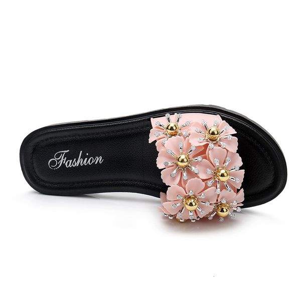 slippers in spring women's flat bottomed sandals water drill women shoes antiskid shoeshine for students 4x8w, Black
slippers in spring women's flat bottomed sandals water drill women shoes antiskid shoeshine for students 4x8w, Black