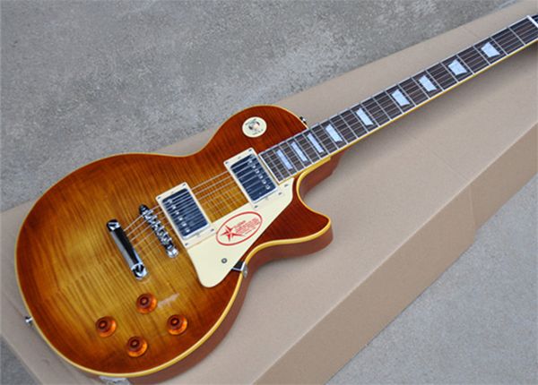 tiger flame maple 1959 r9 brown sunburst standard electric guitar mahogany body rosewood fingerboard white mother of pearl inlay custom shop
tiger flame maple 1959 r9 brown sunburst standard electric guitar mahogany body rosewood fingerboard white mother of pearl inlay custom shop