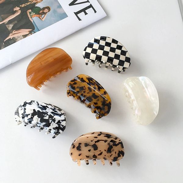 2021 elegant retro large horsetail clip multicolor claw for women shark hair accessories hair style make, Golden;silver
2021 elegant retro large horsetail clip multicolor claw for women shark hair accessories hair style make, Golden;silver