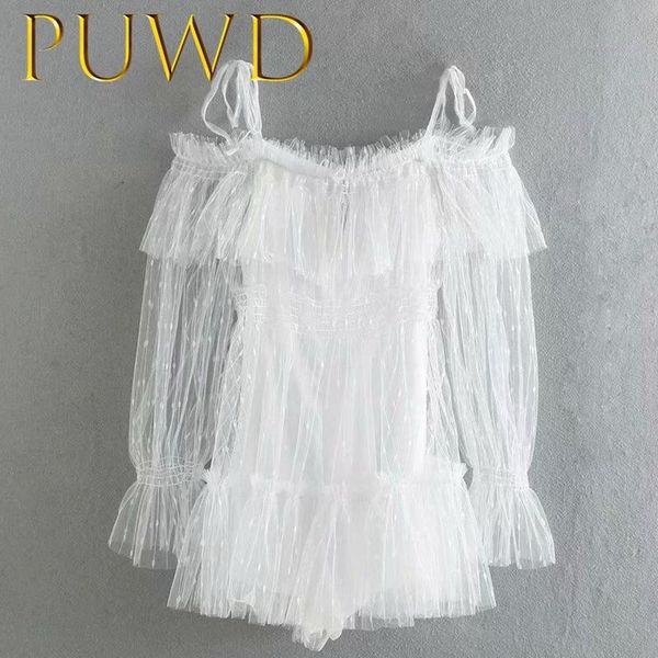 women's shorts puwd 2021 summer style one line neck with shoulder lotus leaf edge lace skirt suspender piece trouser, White;black
women's shorts puwd 2021 summer style one line neck with shoulder lotus leaf edge lace skirt suspender piece trouser, White;black