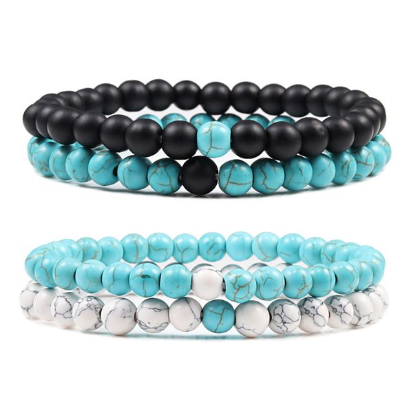 distance bracelet for women couples bracelet classic 6mm natural black matte blue turquoises beaded stone bracelets men jewelry
distance bracelet for women couples bracelet classic 6mm natural black matte blue turquoises beaded stone bracelets men jewelry