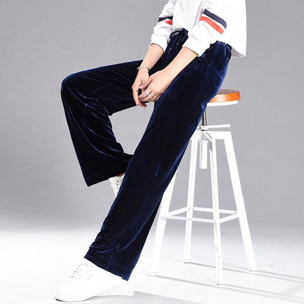 women's pants & capris 2021 women velvet wide leg sweatpants womens loose pant casual trousers 4 colors 3xl flare, Black;white
women's pants & capris 2021 women velvet wide leg sweatpants womens loose pant casual trousers 4 colors 3xl flare, Black;white