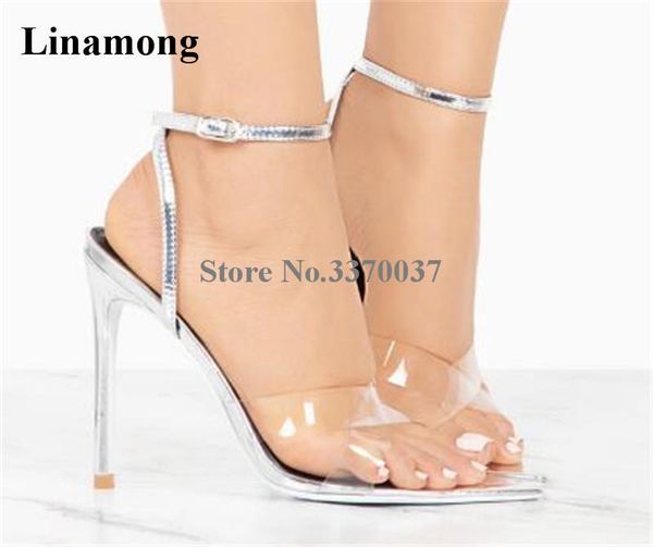 fashion women open toe pvc straps cross stiletto heel sandals ankle silver rose gold high, Black
fashion women open toe pvc straps cross stiletto heel sandals ankle silver rose gold high, Black