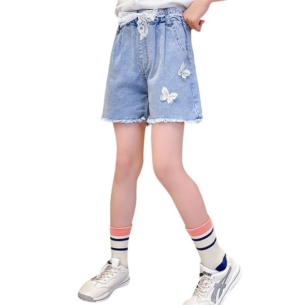 jeans for girls appliques girl denim kids lace floral short summer children's clothing 6 8 10 12 14 210527, Blue
jeans for girls appliques girl denim kids lace floral short summer children's clothing 6 8 10 12 14 210527, Blue