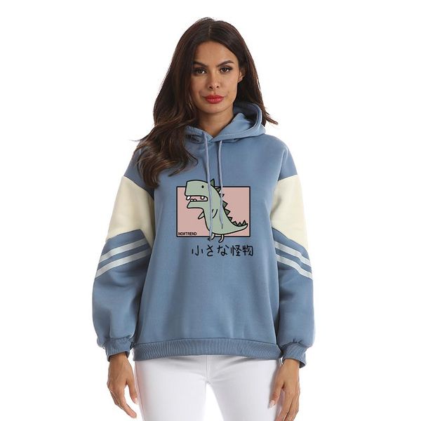 women's hoodies & sweatshirts kawaii pullovers harajuku y2k fleece spell color splicing loose casual cute monster cartoon print hooded, Black
women's hoodies & sweatshirts kawaii pullovers harajuku y2k fleece spell color splicing loose casual cute monster cartoon print hooded, Black