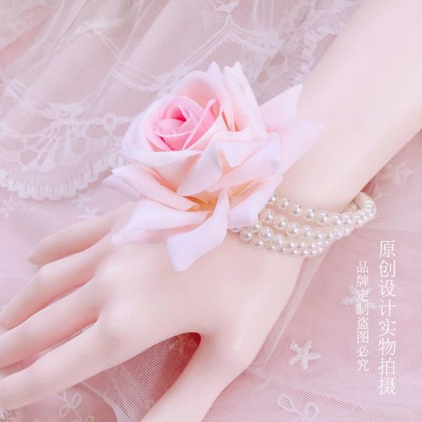 charm bracelets fairy tea party lolita bracelet classical gorgeous rose four-layer pearl handmade exclusive, Golden;silver
charm bracelets fairy tea party lolita bracelet classical gorgeous rose four-layer pearl handmade exclusive, Golden;silver