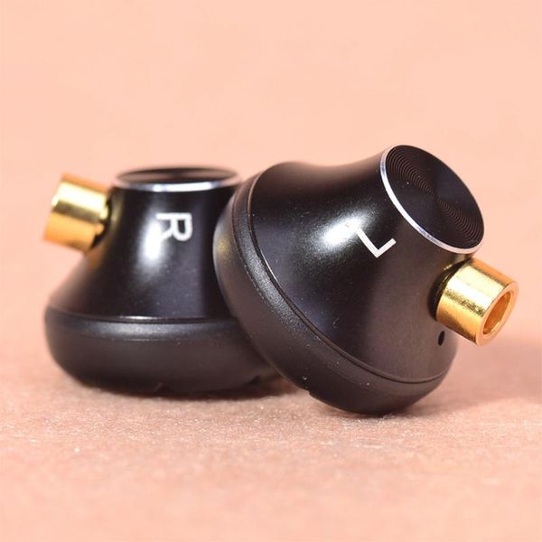 headphones & earphones 1 pair 15.4mm in ear earbuds metal shell hifi mmcx detachable pin