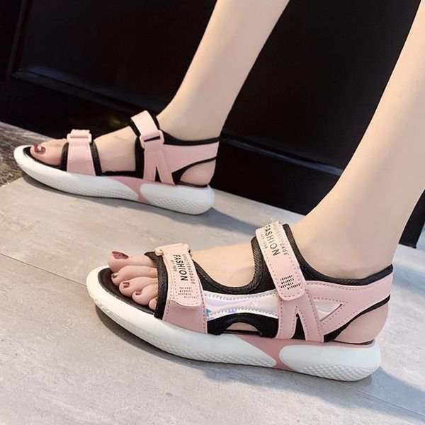 dress shoes rimocy casual hook loop platform sandals women fashion strappy flat heel woman summer 2021 laser sport sandalias mujer, Black
dress shoes rimocy casual hook loop platform sandals women fashion strappy flat heel woman summer 2021 laser sport sandalias mujer, Black