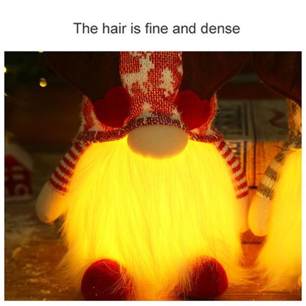 christmas decorations antlers glowing gnome deskornaments cute elf soft doll home desk craftwork bedroom decor living room
christmas decorations antlers glowing gnome deskornaments cute elf soft doll home desk craftwork bedroom decor living room