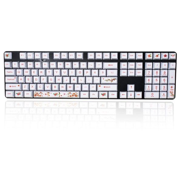 set replaceable oem pbt 108 keycaps dye-sublimation keycap mechanical keyboard keyboards
set replaceable oem pbt 108 keycaps dye-sublimation keycap mechanical keyboard keyboards