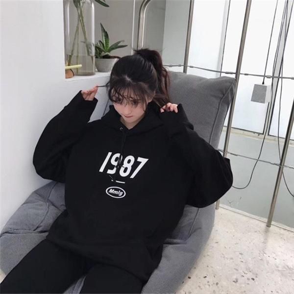 women's hoodies & sweatshirts backfly korean women harajuku plus velvet letter printed womens hooded long sleeve ladies pullover, Black
women's hoodies & sweatshirts backfly korean women harajuku plus velvet letter printed womens hooded long sleeve ladies pullover, Black