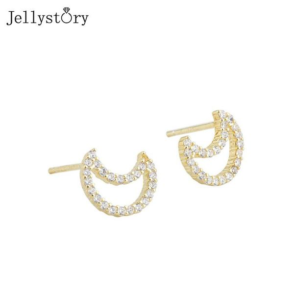 stud jellystory 925 sterling silver diamond zircon earrings for women moon simple wedding anniversary fine jewelry female gifts, Golden;silver
stud jellystory 925 sterling silver diamond zircon earrings for women moon simple wedding anniversary fine jewelry female gifts, Golden;silver
