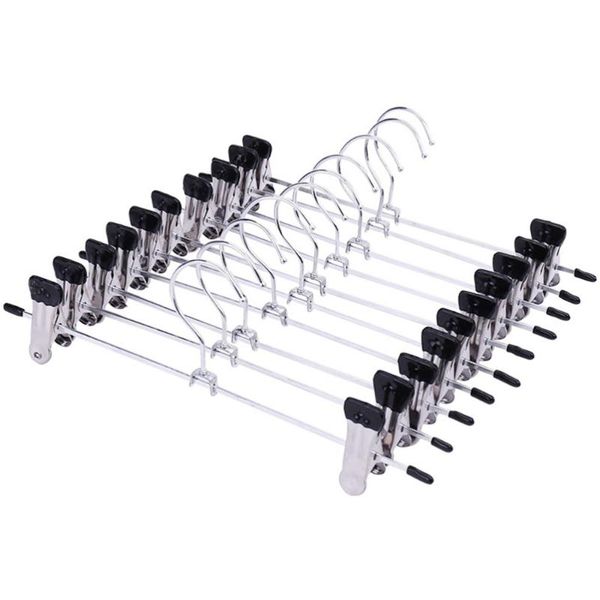hangers & racks 10pcs non-slip stainless steel drying clothes hanger with clips for coat trouser pants (black)
hangers & racks 10pcs non-slip stainless steel drying clothes hanger with clips for coat trouser pants (black)