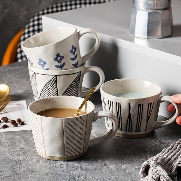 mugs japanese vintage coffee mug breakfast mlik cup 300ml with handle ceramic cups household water teacup novelty gifts
mugs japanese vintage coffee mug breakfast mlik cup 300ml with handle ceramic cups household water teacup novelty gifts