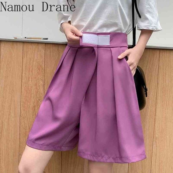 suit five-point pants women summer fashion straight thin section drape is thin casual high waist purple wide-leg pants 210522, Black;white
suit five-point pants women summer fashion straight thin section drape is thin casual high waist purple wide-leg pants 210522, Black;white