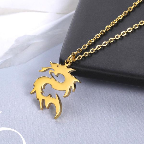 pendant necklaces vintage cartoon dragon for women men boy girl gold color animal dinosaur necklace hiphop friends gift, Silver
pendant necklaces vintage cartoon dragon for women men boy girl gold color animal dinosaur necklace hiphop friends gift, Silver