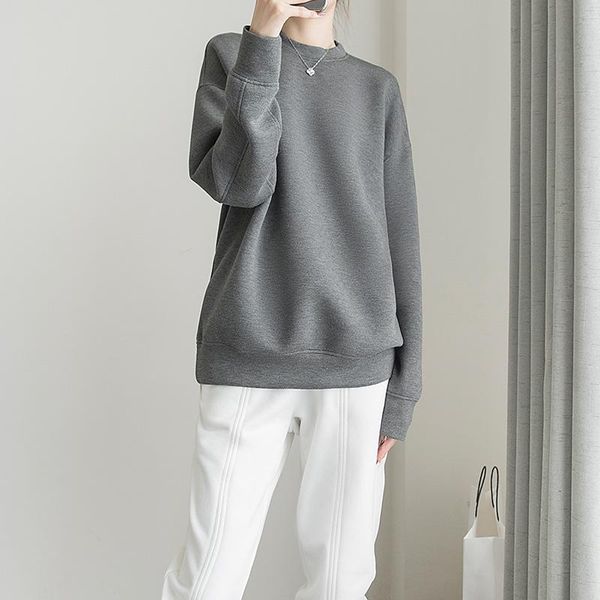 spring sweatshirt women hoodies long sleeve fashion casual air cotton no cap easy plus size lithe comfortable female women's & sweatshi, Black
spring sweatshirt women hoodies long sleeve fashion casual air cotton no cap easy plus size lithe comfortable female women's & sweatshi, Black