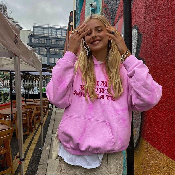 women's hoodies & sweatshirts sweet cute pink tiy dye print women letter embroidery sweatshirt oversize 2021 autumn winter fahsion pull, Black
women's hoodies & sweatshirts sweet cute pink tiy dye print women letter embroidery sweatshirt oversize 2021 autumn winter fahsion pull, Black
