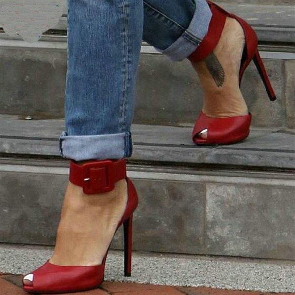 spring women sandals party shoes straps color fish mouth plus size thin heels roman style 11cm heel dress, Black
spring women sandals party shoes straps color fish mouth plus size thin heels roman style 11cm heel dress, Black