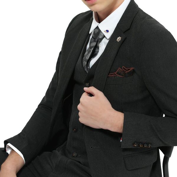 men's suits & blazers oimg suit three-piece korean style slim business casual fit youth wedding dress, White;black
men's suits & blazers oimg suit three-piece korean style slim business casual fit youth wedding dress, White;black