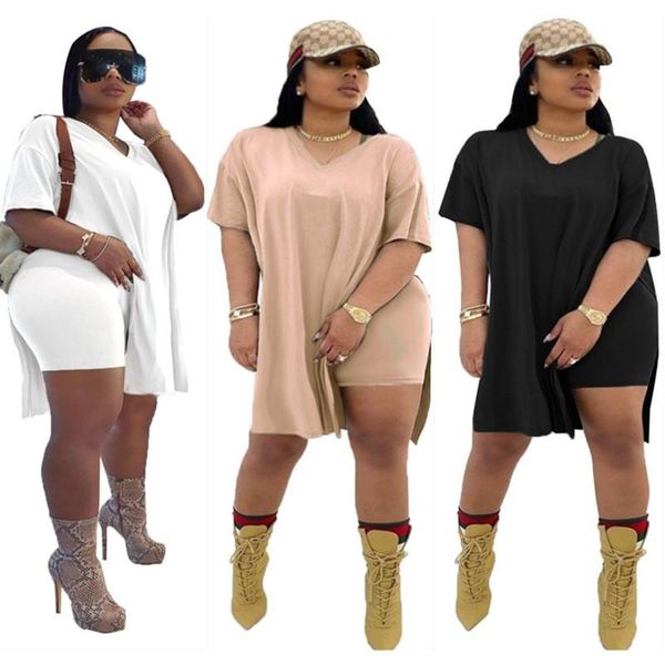 plus size tracksuits women clothing two piece set 4xl summer wholesale drop slip hemshorts suit casual tracksuit streetwear, Black
plus size tracksuits women clothing two piece set 4xl summer wholesale drop slip hemshorts suit casual tracksuit streetwear, Black