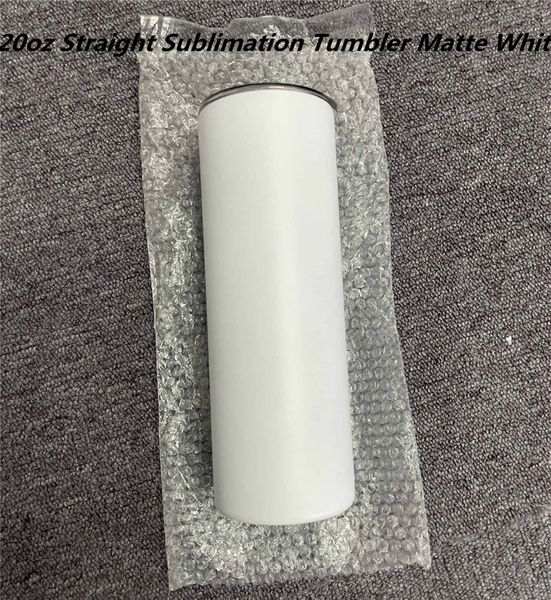 20oz straight matte sublimation tumbler new white 304 stainless steel stemless skinny cup with lid diy drinking bottle a17
20oz straight matte sublimation tumbler new white 304 stainless steel stemless skinny cup with lid diy drinking bottle a17