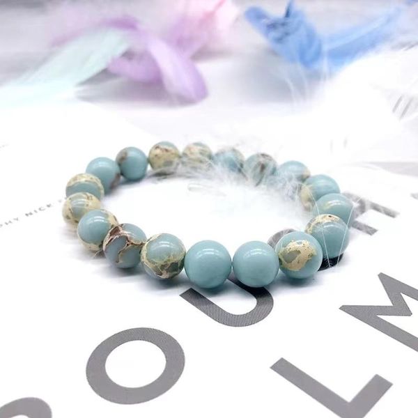beaded, strands natural stone light blue streche pulserase bijoux bracelet elastic women fashion jewelry round loose beads created charms, Black
beaded, strands natural stone light blue streche pulserase bijoux bracelet elastic women fashion jewelry round loose beads created charms, Black