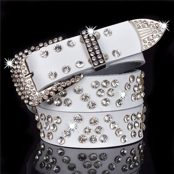 belts full diamond women's leather belt jeans with pin buckle wild fashion cowhide rhinestone skirt wholesale, Black;brown
belts full diamond women's leather belt jeans with pin buckle wild fashion cowhide rhinestone skirt wholesale, Black;brown