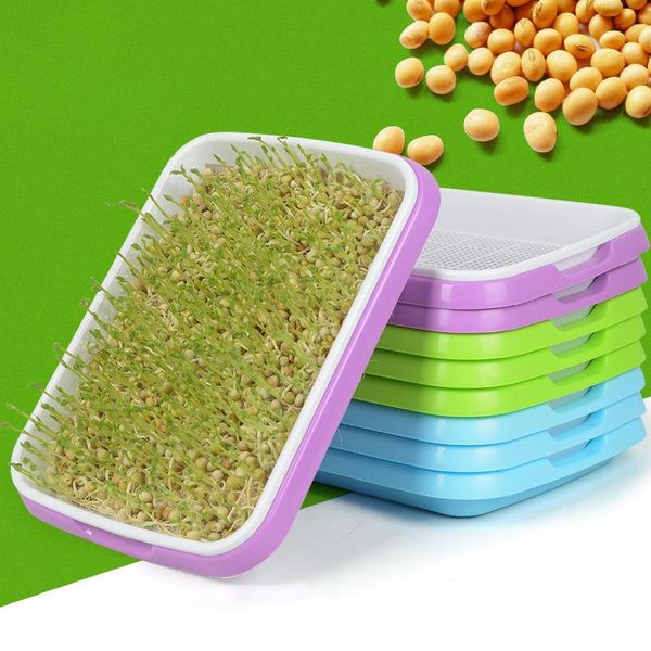 double-layer hydroponics seed germination tray sprouter nursery grow pots vegetable seedling pot planters &
double-layer hydroponics seed germination tray sprouter nursery grow pots vegetable seedling pot planters &