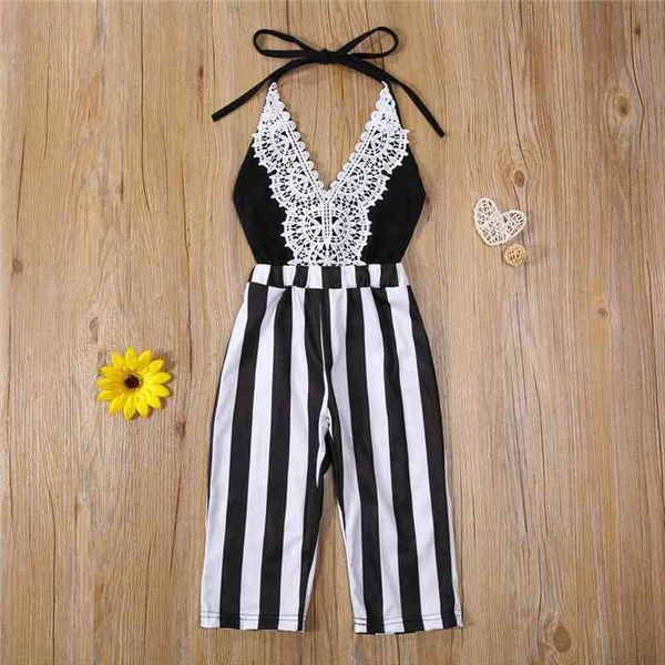 children deep v neck striped romper girls sleeveless hollow out sling jumpsuit for summer 1 6years, Blue
children deep v neck striped romper girls sleeveless hollow out sling jumpsuit for summer 1 6years, Blue
