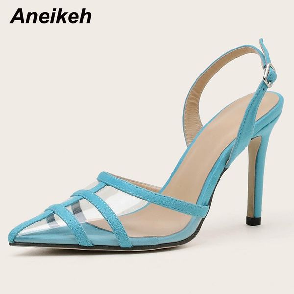 sandals aneikeh gladiator narrow band pvc zapatillas mujer fashion pointed toe summer shoes for women sewing thin heel 2021, Black
sandals aneikeh gladiator narrow band pvc zapatillas mujer fashion pointed toe summer shoes for women sewing thin heel 2021, Black