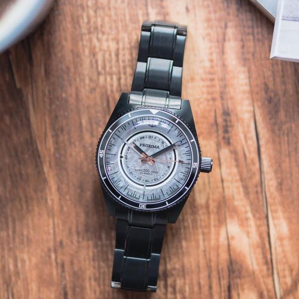 wristwatches proxima 62mas 65 stainless steel diver dive watch pt5000 movement ceramic bezel insert c3 luminous meteorite dial, Slivery;brown
wristwatches proxima 62mas 65 stainless steel diver dive watch pt5000 movement ceramic bezel insert c3 luminous meteorite dial, Slivery;brown