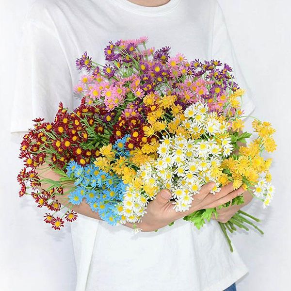 decorative flowers & wreaths one bouquet 30 heads mini artificial daisy fake silk flower home living room table decoration
decorative flowers & wreaths one bouquet 30 heads mini artificial daisy fake silk flower home living room table decoration