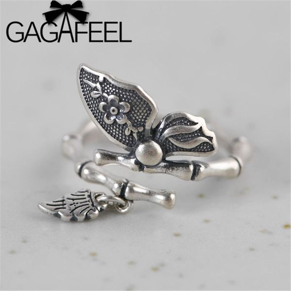 cluster rings gagafeel 925 sterling silver vintage butterfly adjustable finger for women bamboo open retro ring, Golden;silver
cluster rings gagafeel 925 sterling silver vintage butterfly adjustable finger for women bamboo open retro ring, Golden;silver