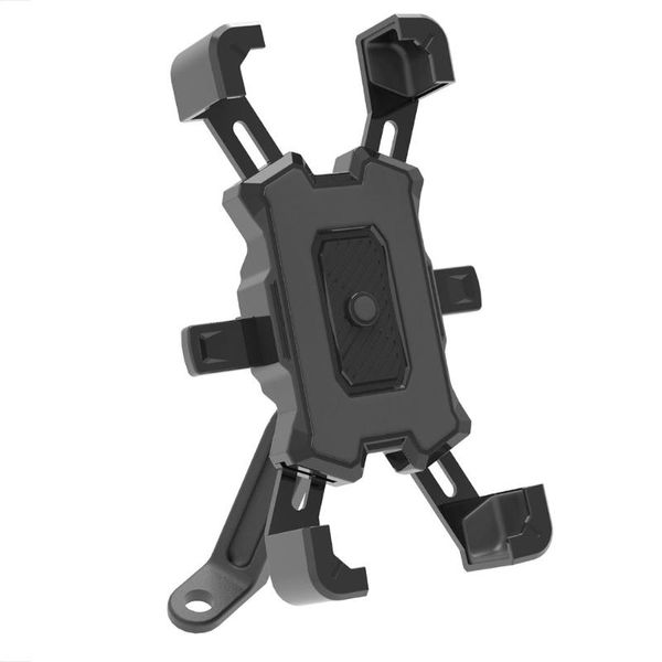 cell phone mounts & holders bicycle mobile holder universal bike motorcycle handlebar clip stand for 4.5-7.0 inch smartphone gps mount brack