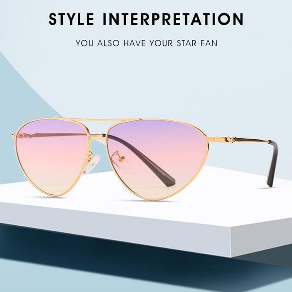 sunglasses cat eye mental frame woman fashiontriangle small men gafas shade mirror uv400, White;black
sunglasses cat eye mental frame woman fashiontriangle small men gafas shade mirror uv400, White;black