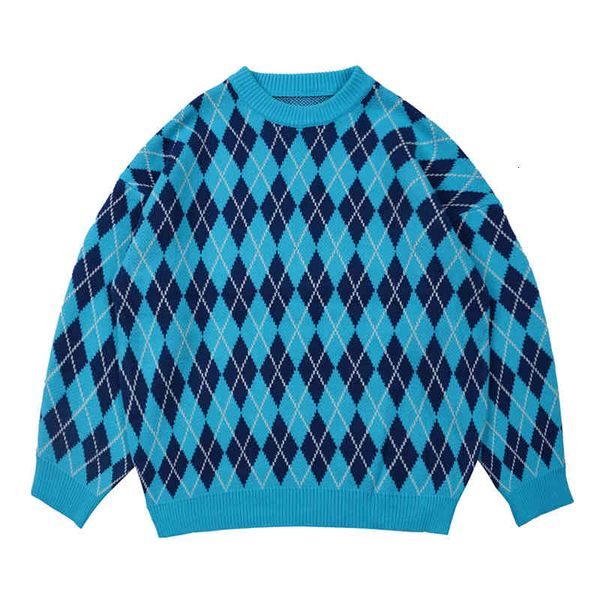 men's sweaters rhombus jacquard color match sweater knit autumn sweaters for man and woman oversize streetwear casual retro nightgown v, White;black
men's sweaters rhombus jacquard color match sweater knit autumn sweaters for man and woman oversize streetwear casual retro nightgown v, White;black