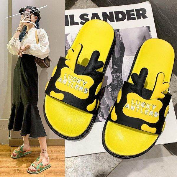 spring 2021 fashion and cartoon flat-heel soft comfortable ladies sandals wedges for women slippers, Black
spring 2021 fashion and cartoon flat-heel soft comfortable ladies sandals wedges for women slippers, Black