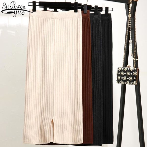 solid pleated ladies skirts autumn knitted hip women office one-step winter elastic high waist mid-length 10369 210427, Black
solid pleated ladies skirts autumn knitted hip women office one-step winter elastic high waist mid-length 10369 210427, Black