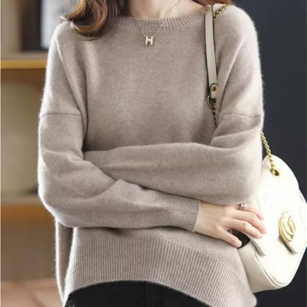 women's sweaters limiguyue basic cashmere women autumn winter o-neck jumpers casual knitted loose soft wool bottoming shirt k3542, White;black
women's sweaters limiguyue basic cashmere women autumn winter o-neck jumpers casual knitted loose soft wool bottoming shirt k3542, White;black