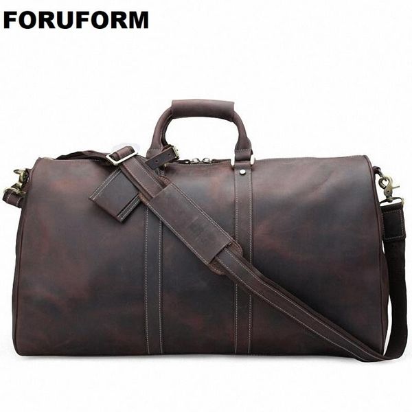 duffel bags crazy horse genuine leather men's travel quality man duffle large capacity traveling luggage bag li-1848
duffel bags crazy horse genuine leather men's travel quality man duffle large capacity traveling luggage bag li-1848