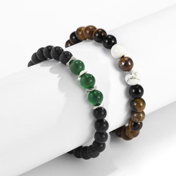 beaded, strands long rope stone beaded bracelets for women/men punk beads hand chain 2021 fashion friendship couple jewelry gifts, Black
beaded, strands long rope stone beaded bracelets for women/men punk beads hand chain 2021 fashion friendship couple jewelry gifts, Black