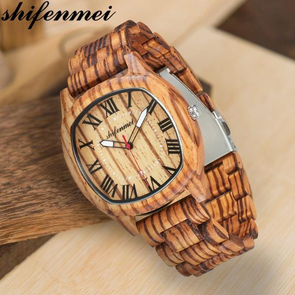 wristwatches wooden men watches 2021 luxury brand full wood male gents watch clock gifts for relogio zegarek damski, Slivery;brown
wristwatches wooden men watches 2021 luxury brand full wood male gents watch clock gifts for relogio zegarek damski, Slivery;brown